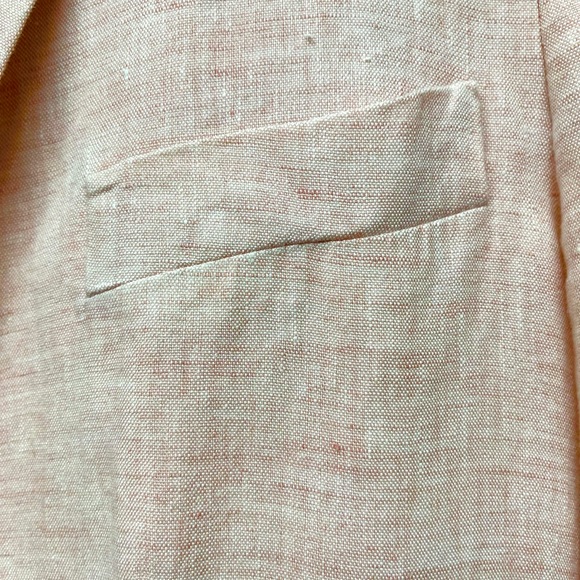 Judith and Charles pink linen blazer - Picture 3 of 7